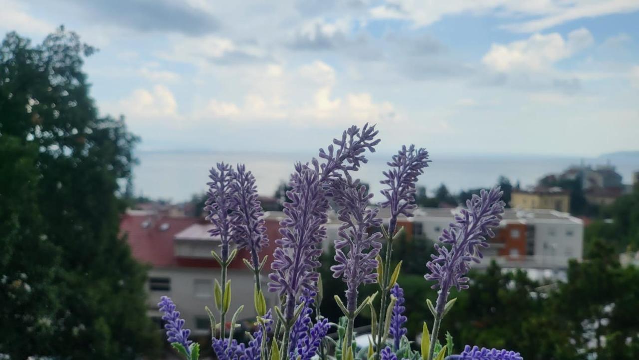 Apartment With Direct Sea View, Free Parking And Close To Beaches And Promenade Lovran Kültér fotó